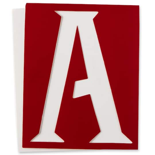 Craft Smart™ Stencils, 4" Genie Alphabet